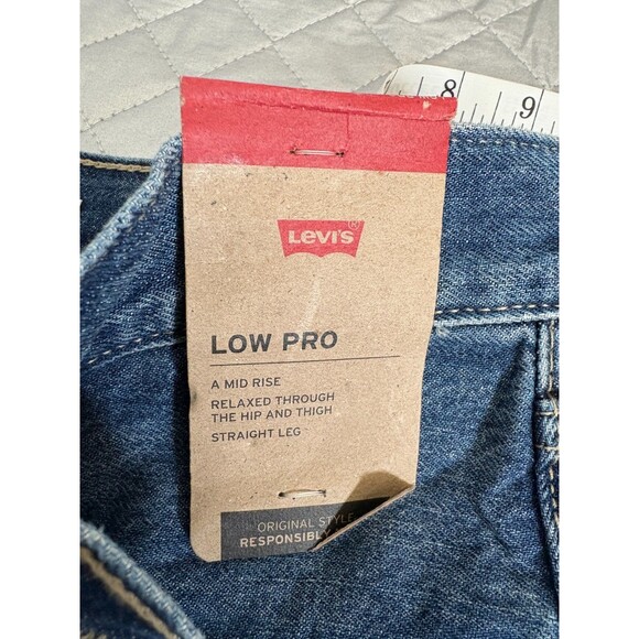 Levis 90s Low Pro sz 26 Straight Mid Rise Y2k Jeans - Picture 10 of 13